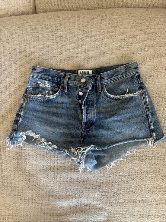 Agolde Pants - Agolde dark wash denim shorts!